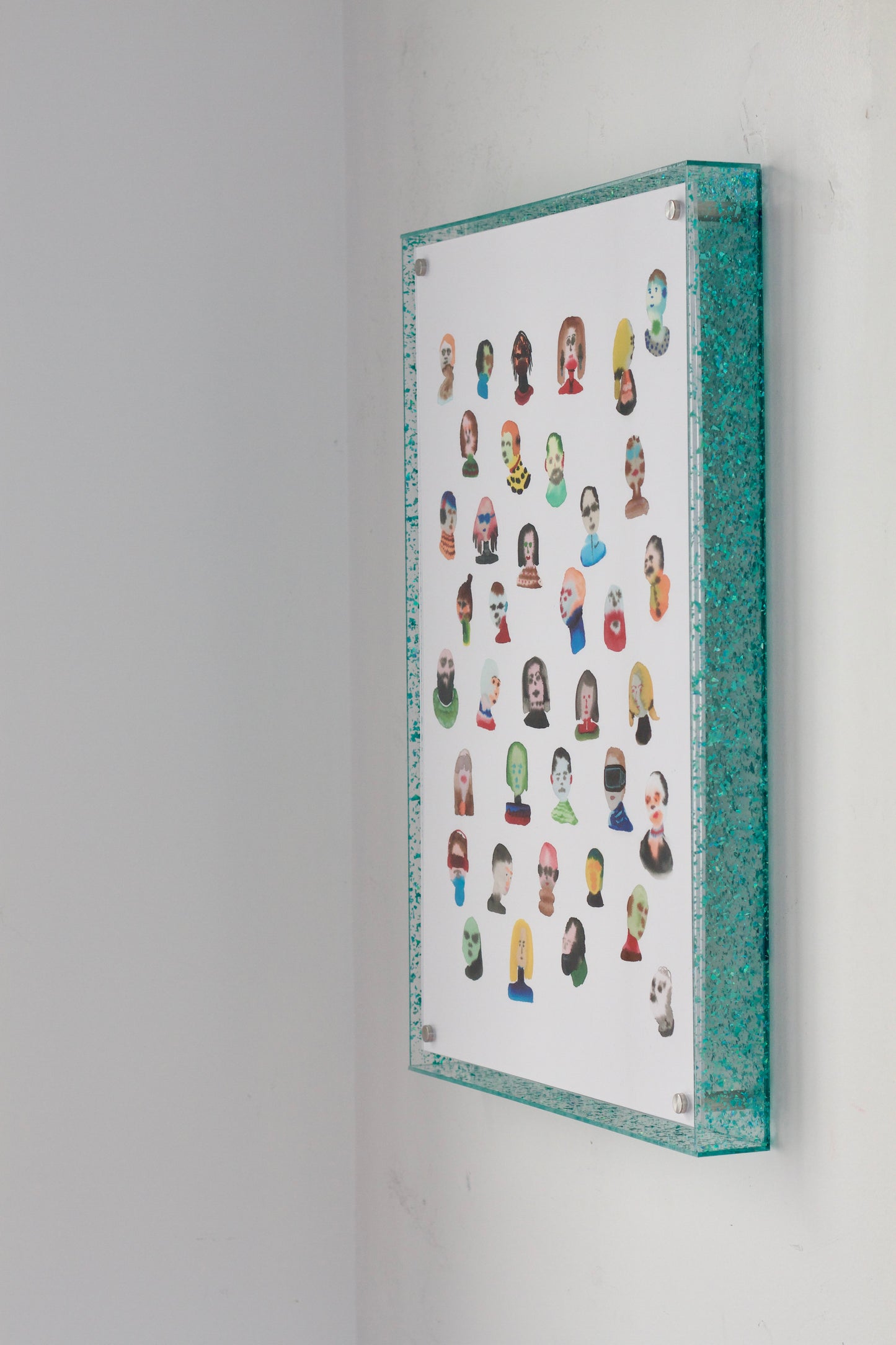 People Portraits Print Framed
